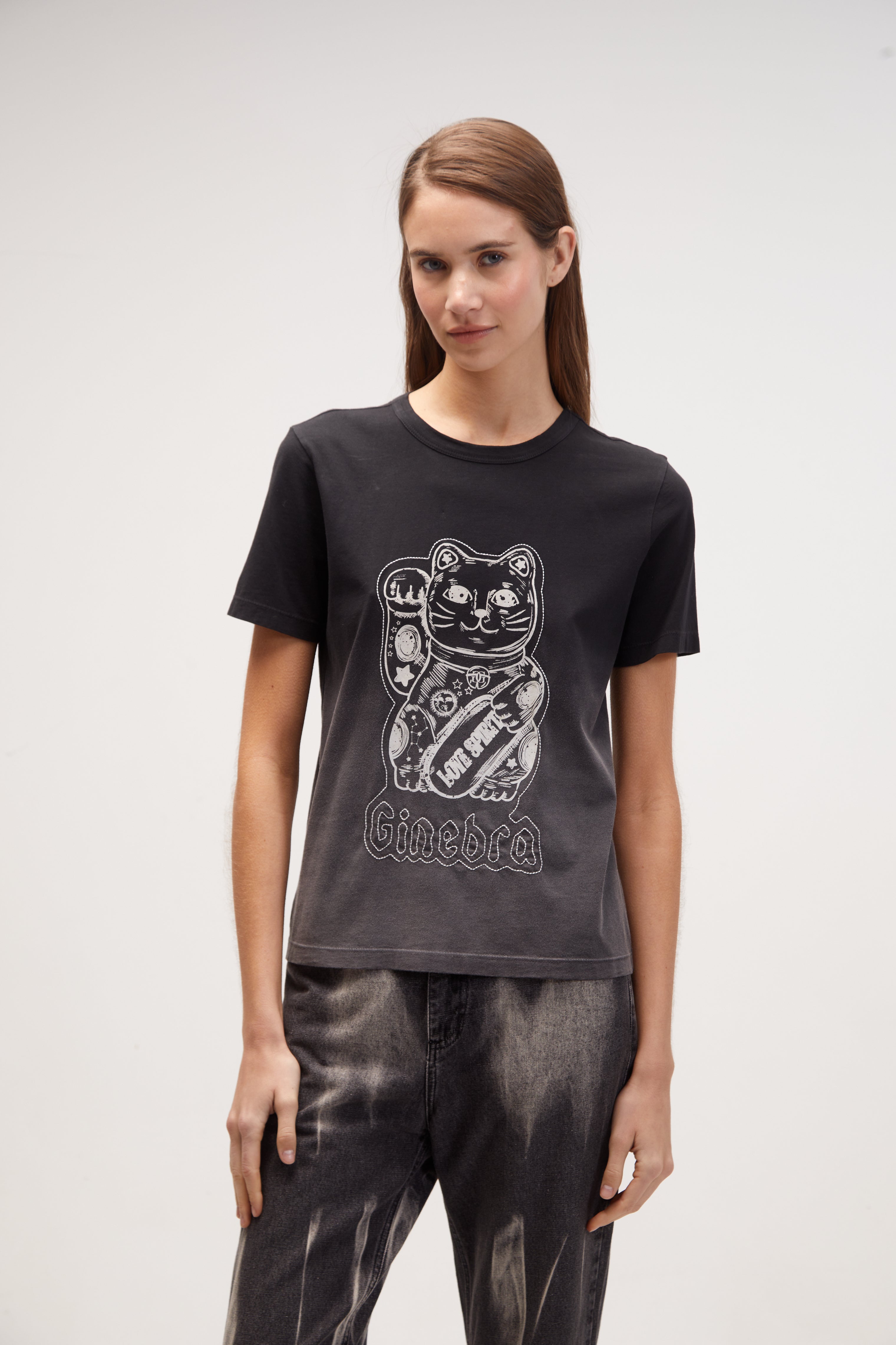 premium cotton t-shirt for woman