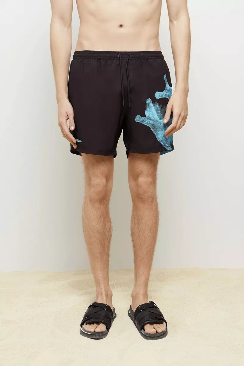 Mid-length swim shorts