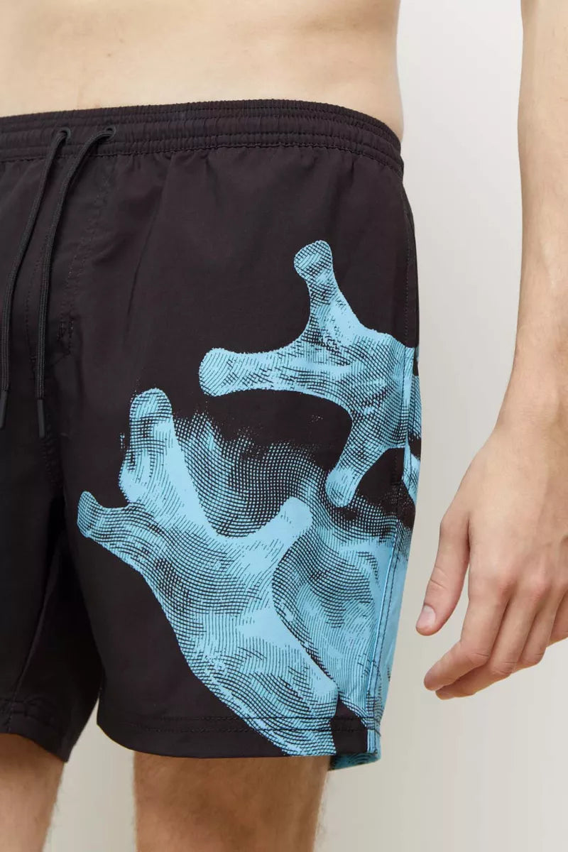 Mid-length swim shorts